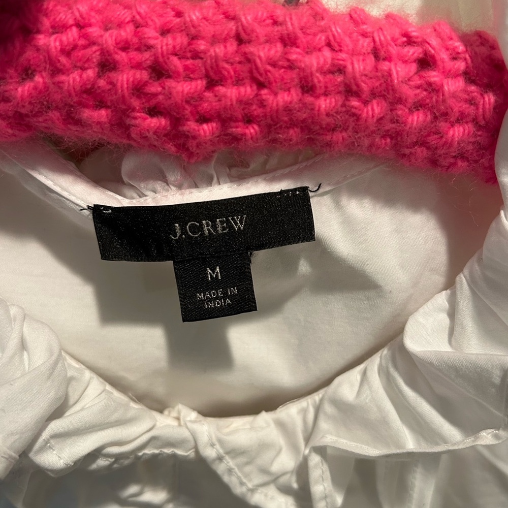 J.Crew Ruffle Blouse - Picture 3 of 5
